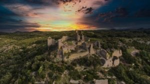 clap-drone-Montpellier-chateau-Aumelas-prise-de-vue-aerienne-