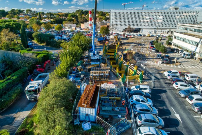 suivi de chantier montpellier par drone