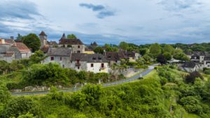 toits rouges loubressac drone