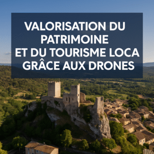 valorisation du patrimoine grace au drone